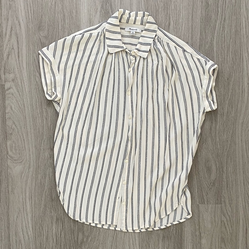 Madewell Central Drapey Shirt XXS